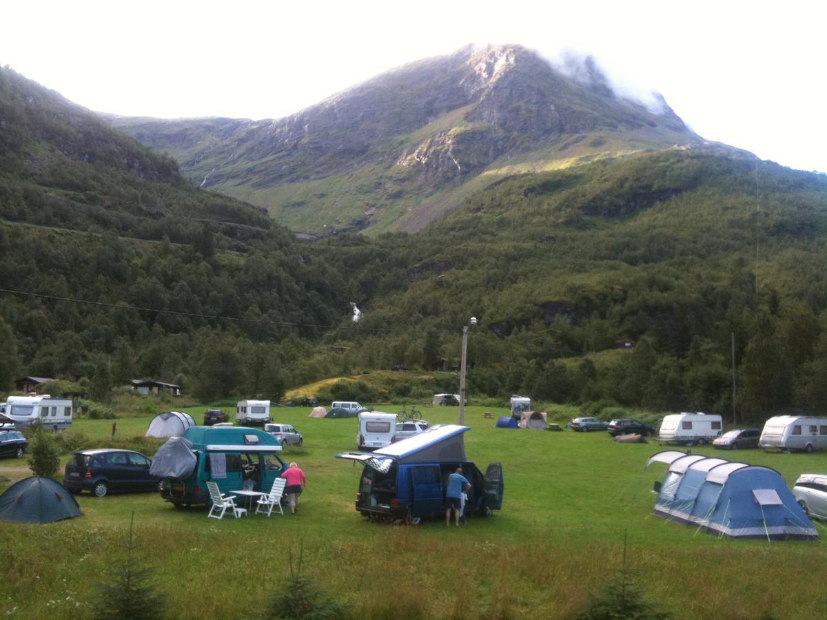 Dalen Gaard Camping Og Hytter Geiranger Exterior photo